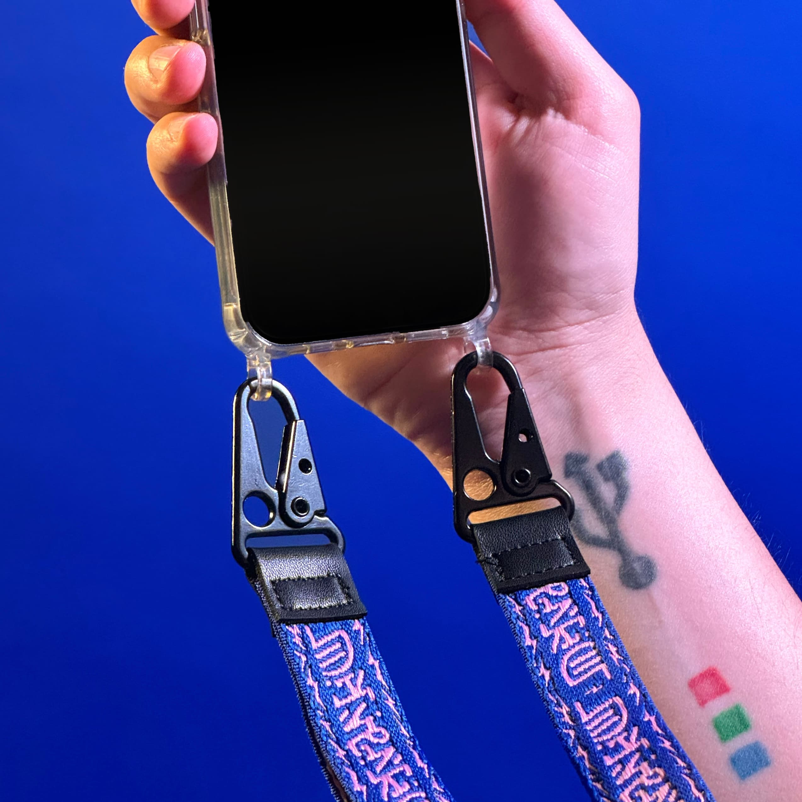 Lanyard DESIGN KILLS ⚡️ Doppio gancio
